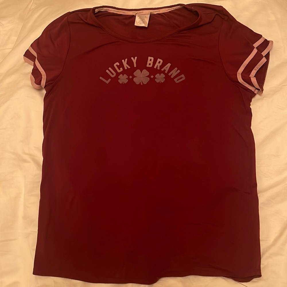 Lucky brand pajama shirt, Medium